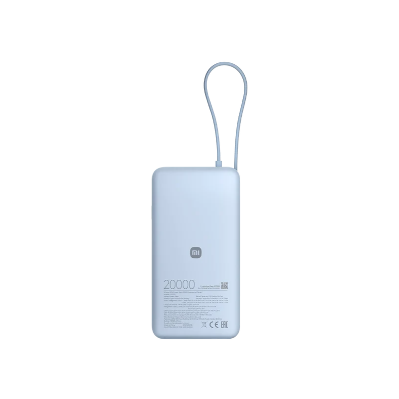 Xiaomi 67W Power Bank 20000 (Integrated Cable)