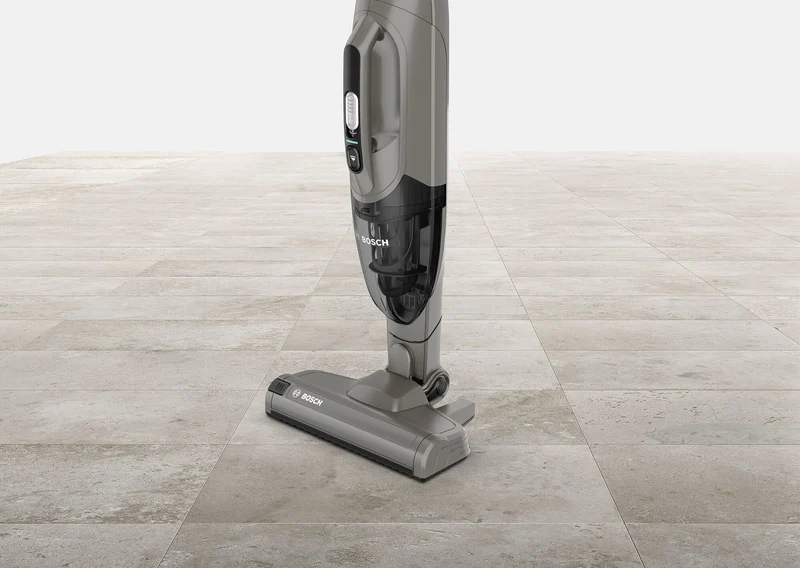 Bosch Serie 2 BBHF214G upprättstående dammsugare och elektrisk sopborste 2-in-1 stick vacuum Batteri Torr Utan påse Grå