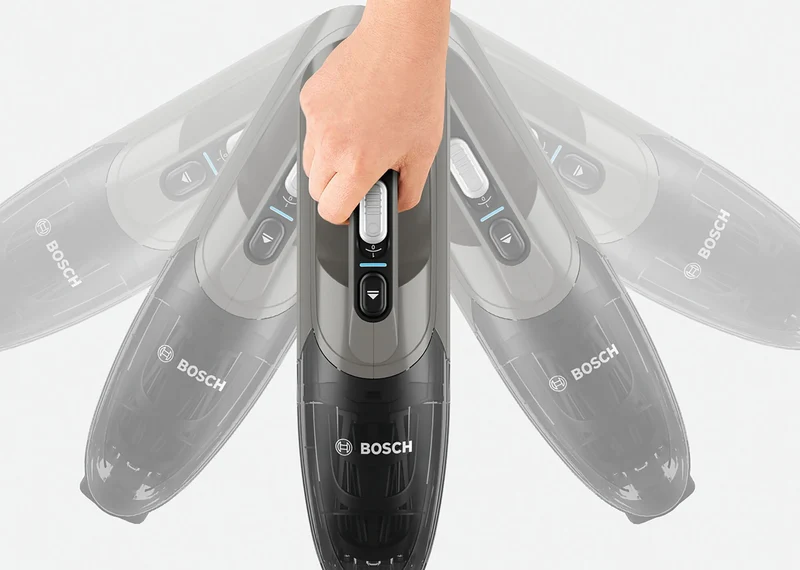 Bosch Serie 2 BBHF214G upprättstående dammsugare och elektrisk sopborste 2-in-1 stick vacuum Batteri Torr Utan påse Grå