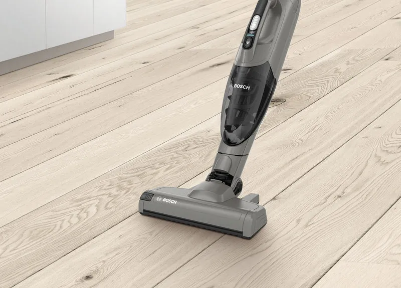 Bosch Serie 2 BBHF214G upprättstående dammsugare och elektrisk sopborste 2-in-1 stick vacuum Batteri Torr Utan påse Grå