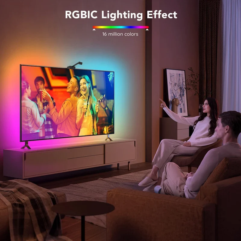 Smart LED TV-baggrundsbelysning med realtids farvesynkronisering til 50–65” TV
