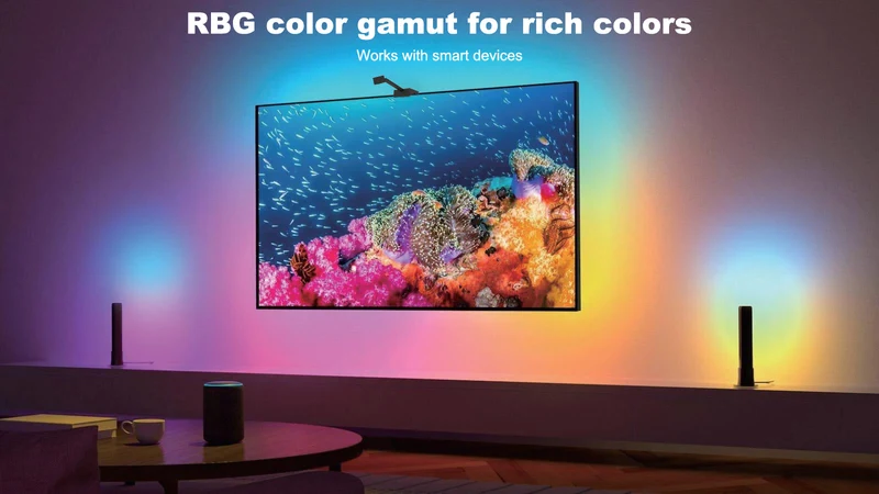 Smart LED TV-baggrundsbelysning med realtids farvesynkronisering til 50–65” TV