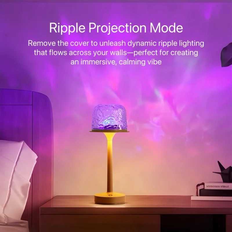2-i-1 lampe med ambiant belysning til ethvert rum