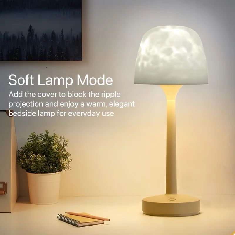 2-i-1 lampe med ambiant belysning til ethvert rum