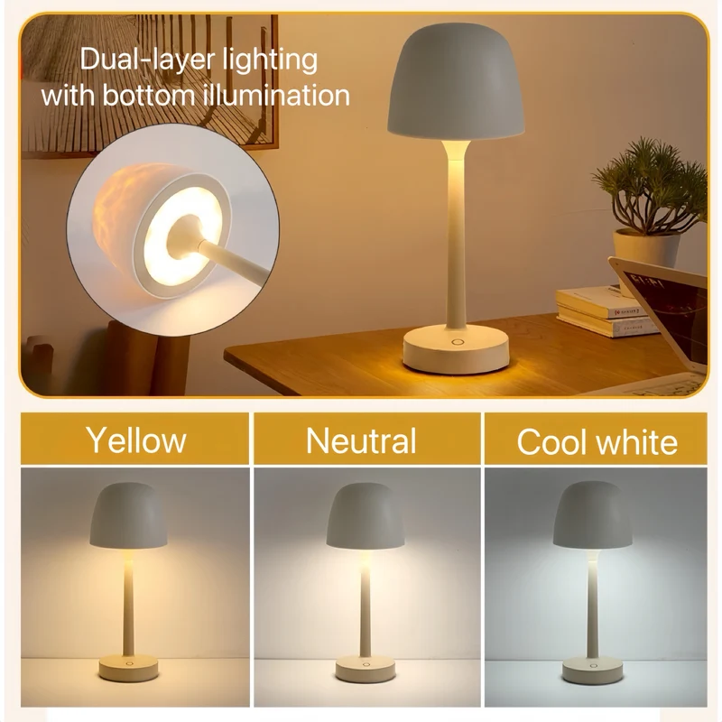 2-i-1 lampe med ambiant belysning til ethvert rum