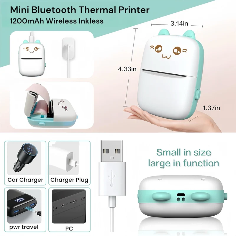 Mini termisk printer til sjove og kreative projekter