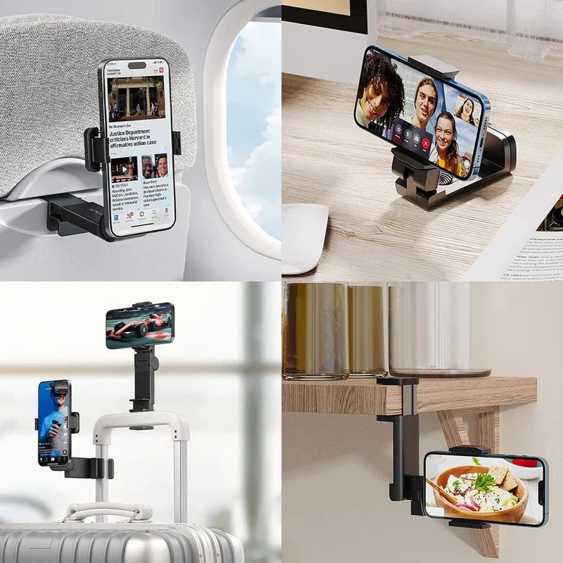 Mobilholder til komfortabel filmvisning under rejser