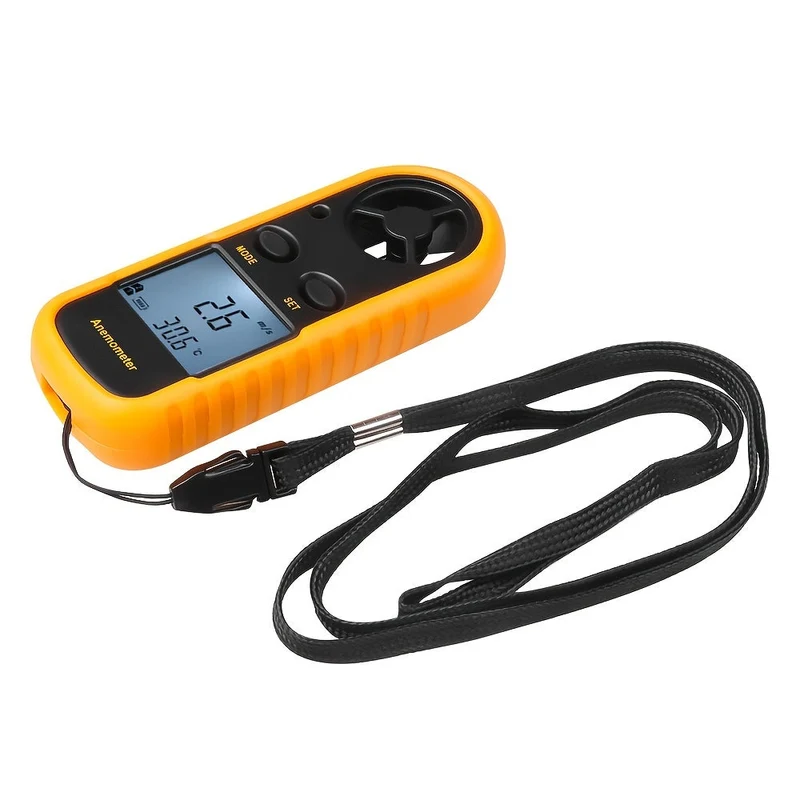 Kompakt digital anemometer til præcise vindmålinger udendørs