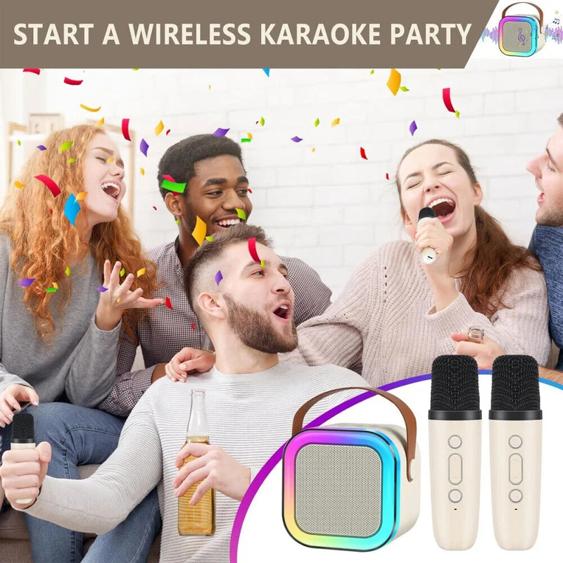 Karaoke maskine med Bluetooth til sjove sangoplevelser for børn