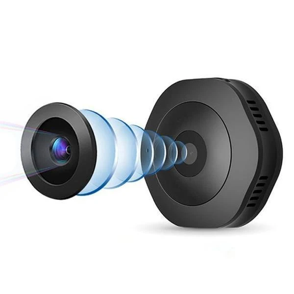 Mini overvågningskamera med 1080p opløsning til hjemmebrug