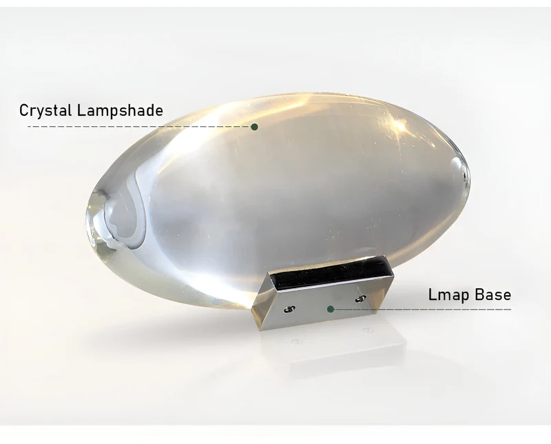 LED Projektionslampe med prismatiske effekter til kreative rum