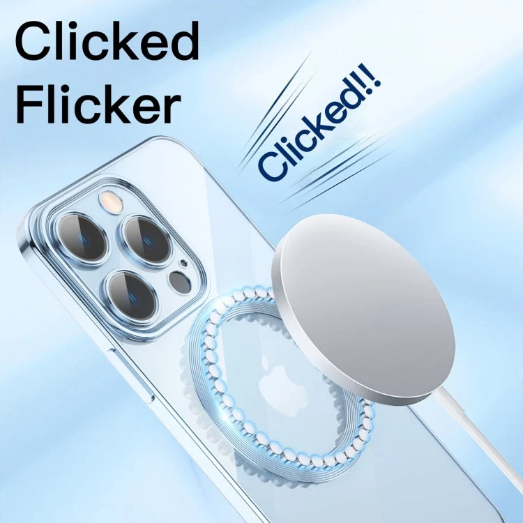 Elegant mobiltelefoncover med linsebeskyttelse til iPhone 15 Plus – magnetisk og elektroplateret i rosaguld