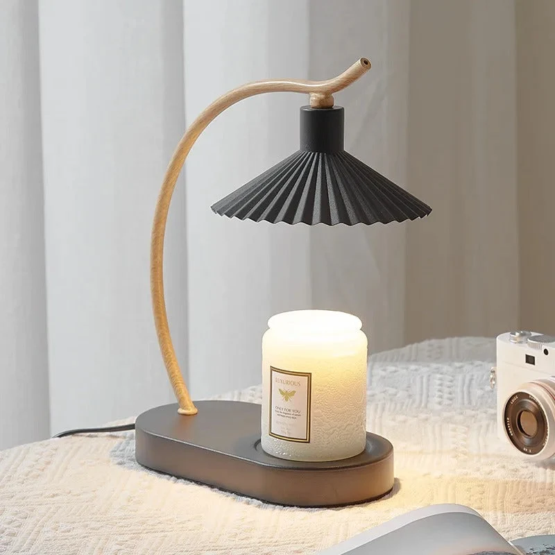 Elegant lysvarmer lampe til hyggelig atmosfære i hjemmet
