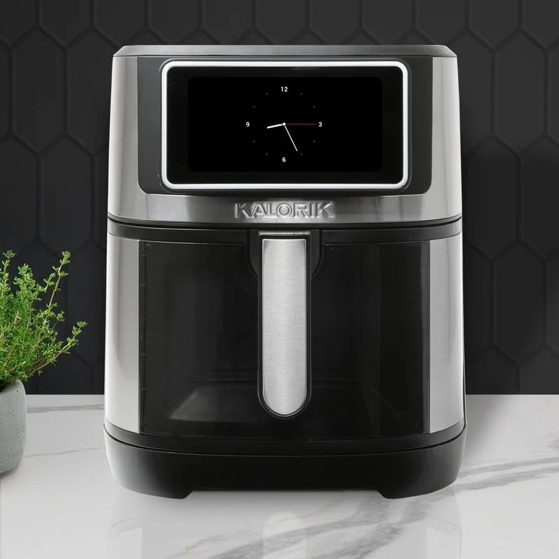 Kalorik VIVID TOUCH 7 Quart High-Resolution Touchscreen Air Fryer with Window