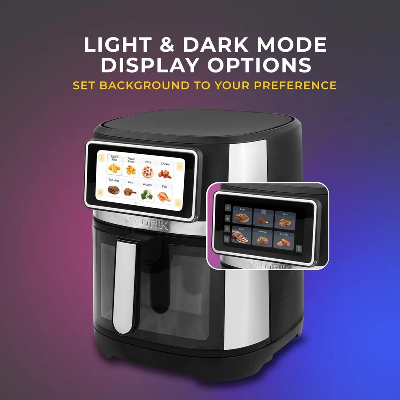 Kalorik VIVID TOUCH 5 Quart with High-Resolution Touchscreen