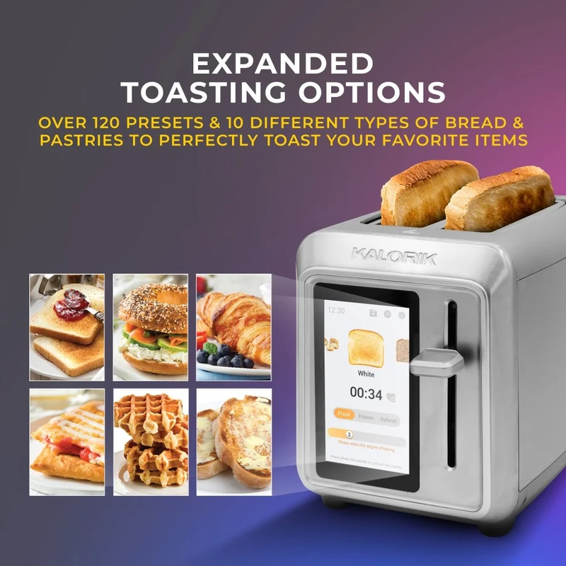 Kalorik VIVID 2-slice TFT Toaster