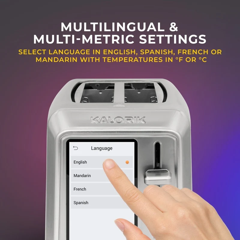 Kalorik VIVID 2-slice TFT Toaster