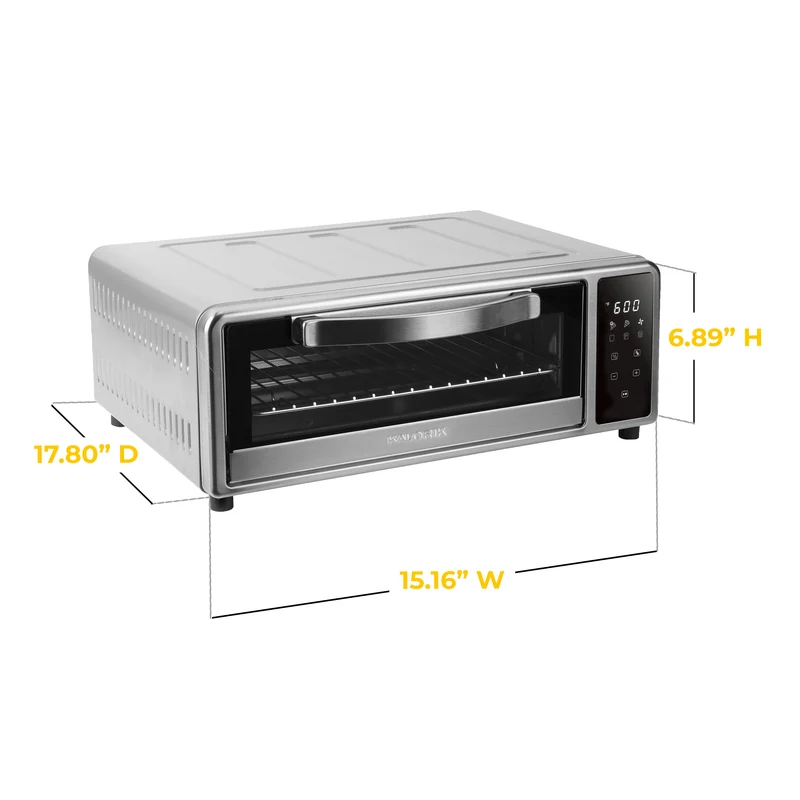 Kalorik MAXX 600°F Pizza Air Fryer Oven with Stone