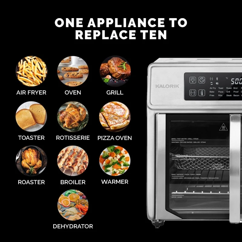 Kalorik MAXX Advance 26 Quart Digital Air Fryer Oven