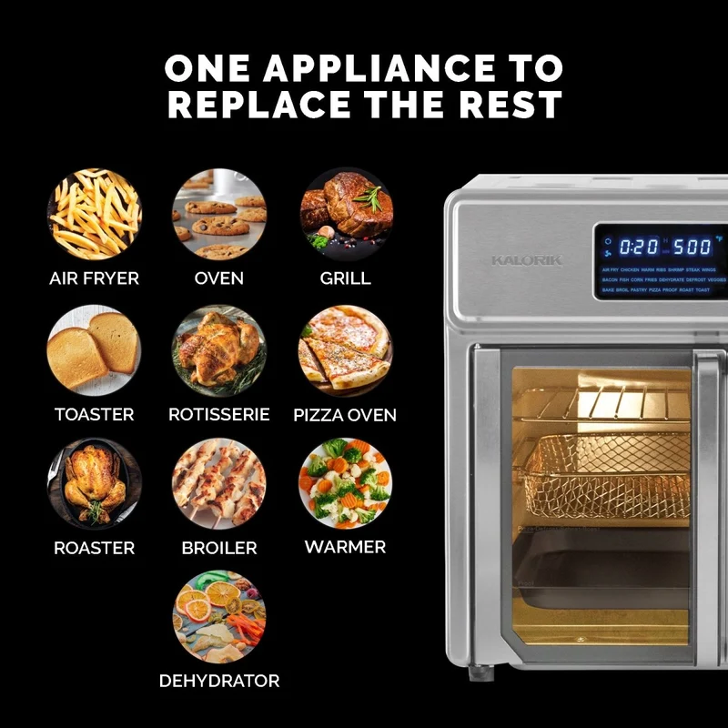 Kalorik 26 Quart Digital MAXX Air Fryer Oven