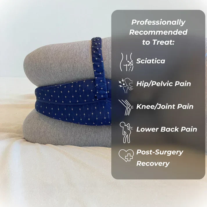 Ergonomisk Benpude i Memory Foam til Smertefri Søvn