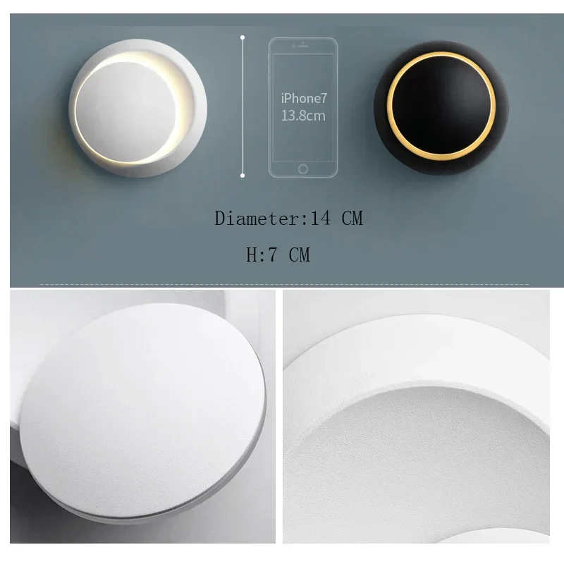 Moderne LED Væglampe med Justerbart Lys – Perfekt til Dit Hjem