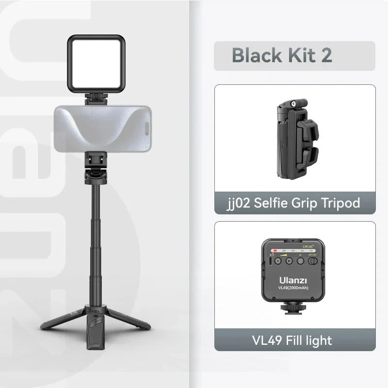 Stabil Selfie Stang med Tripod – Perfekte Billeder Hver Gang