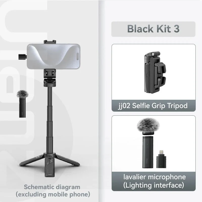 Stabil Selfie Stang med Tripod – Perfekte Billeder Hver Gang