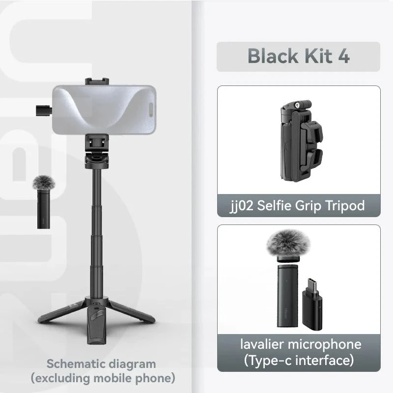 Stabil Selfie Stang med Tripod – Perfekte Billeder Hver Gang