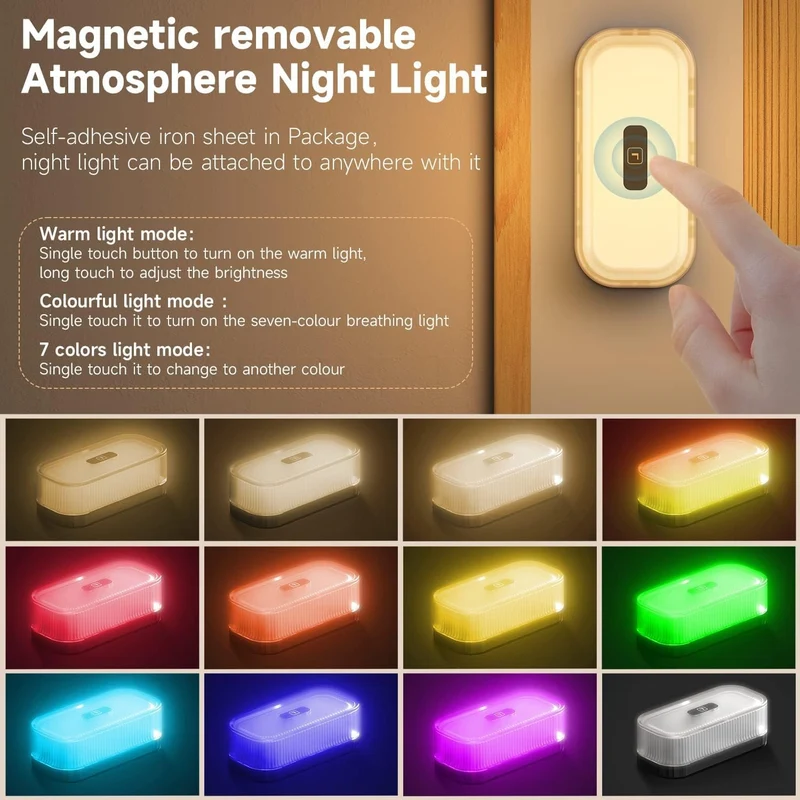 Multifunktionel Oplader med Alarm og Natlampe - Organiseret Hverdag