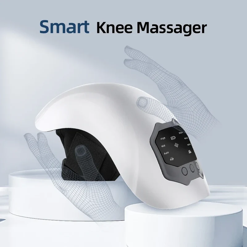 Få Lettet Led Smerte med Smart Knæmassager med Varme & Vibration