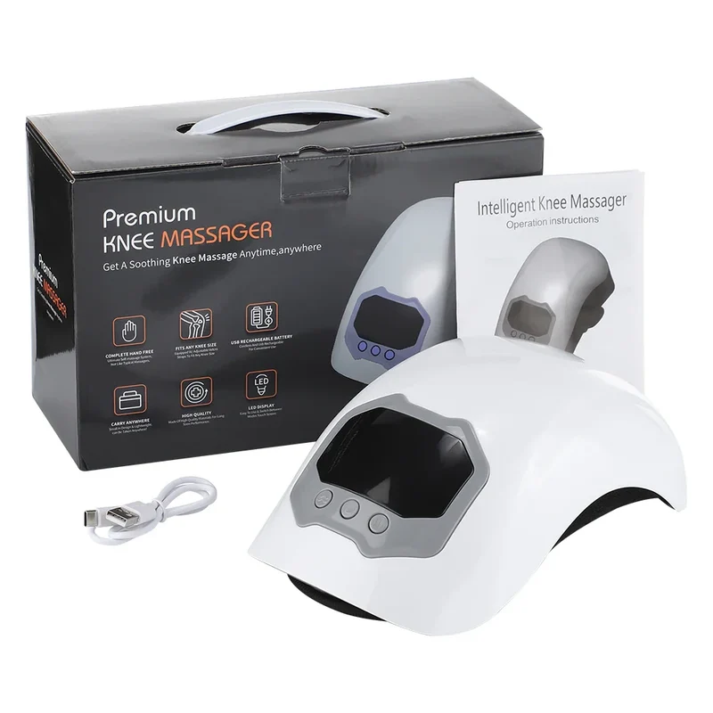 Få Lettet Led Smerte med Smart Knæmassager med Varme & Vibration