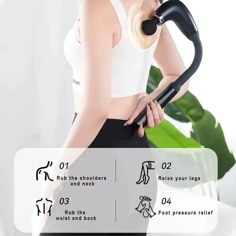 Effektiv Massagepistol til Muskelafslapning – Ergonomisk & Bærbar