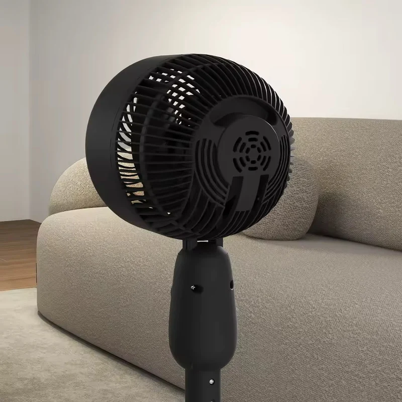 Effektiv Standventilator med Justerbar Hastighed og Sikkerhedsgitter