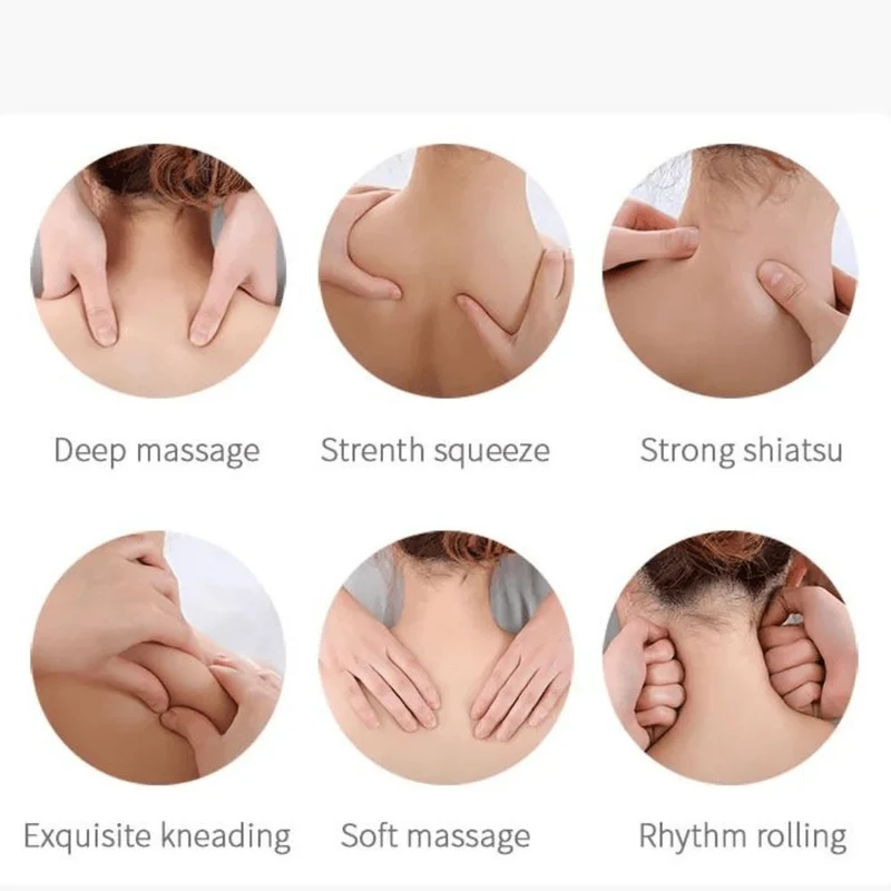 Avanceret Massagepude til Nakke og Ryg – Oplev Ultimativ Afslapning