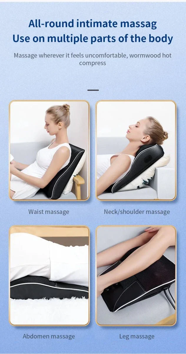 Avanceret Massagepude til Nakke og Ryg – Oplev Ultimativ Afslapning