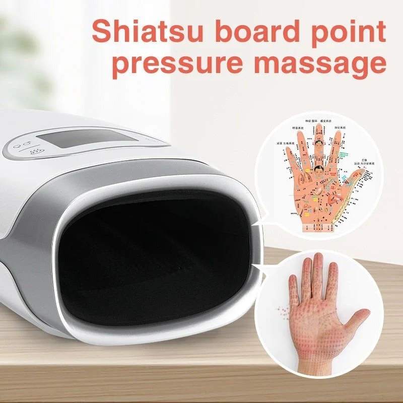 Trådløs Håndmassager med Kompression – Lindre Smerter Hurtigt