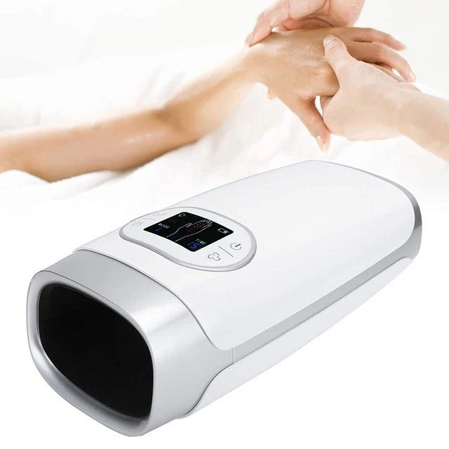 Trådløs Håndmassager med Kompression – Lindre Smerter Hurtigt