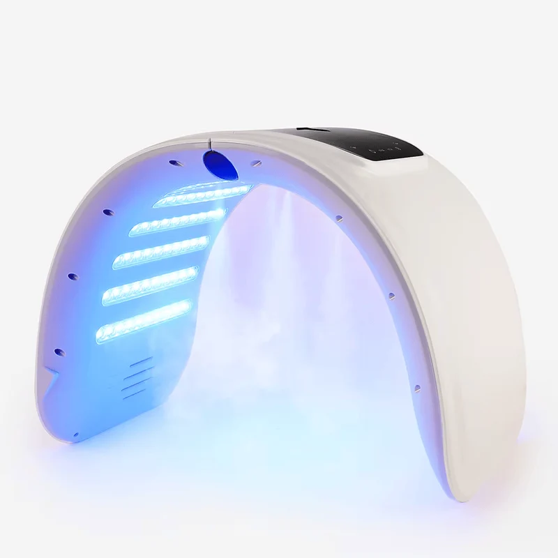 Avanceret LED Ansigtsmaske med Nano Mist til Strålende Hud