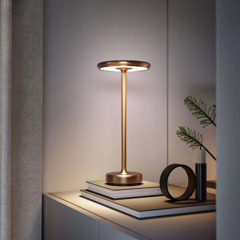 Elegant Trådløs Bordlampe – Skab Stemning Overalt