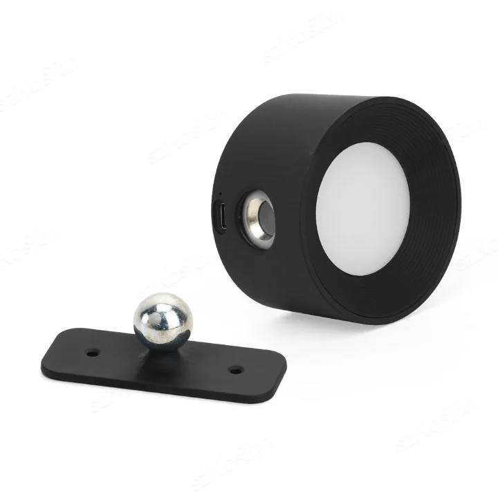 Trådløs, Dimbart Væglampe med 360° Rotation og Magnetisk Montering