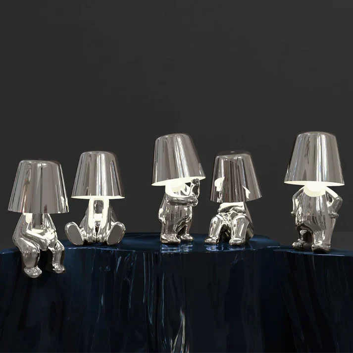Legende belysning med dimbar funktion og kunstnerisk design