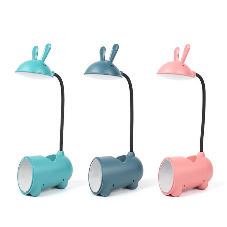 Kreativ LED Touch-Lampe med Stiftholder til Dit Arbejdsmiljø