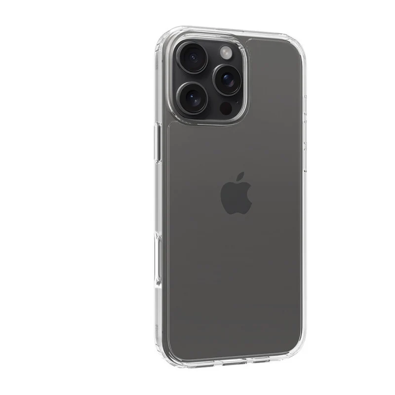 Screenor Bumper Case for Apple iPhone 16 Pro Max. Transparent