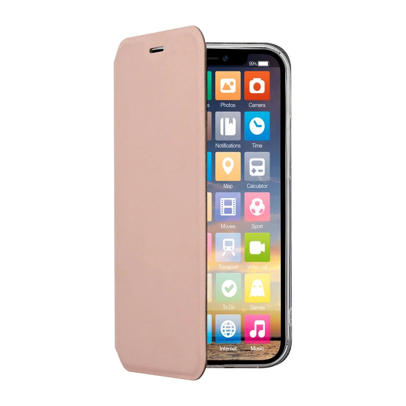 Screenor Clever OnePlus Nord CE 5 5G Wallet Case, Rose