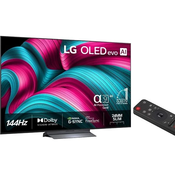 LG 65" OLED evo C5 4K Smart TV