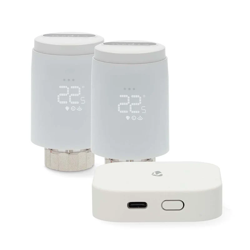 SmartLife Radiatorbediening Zigbee 3.0 - Batterij Gevoed - LED