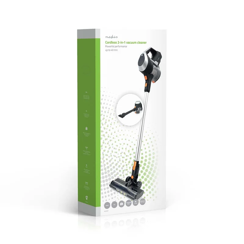 Steelstofzuiger 130W - 25.9 VAC - Gemotoriseerde Borstel met Geïntegreerde Verlichting