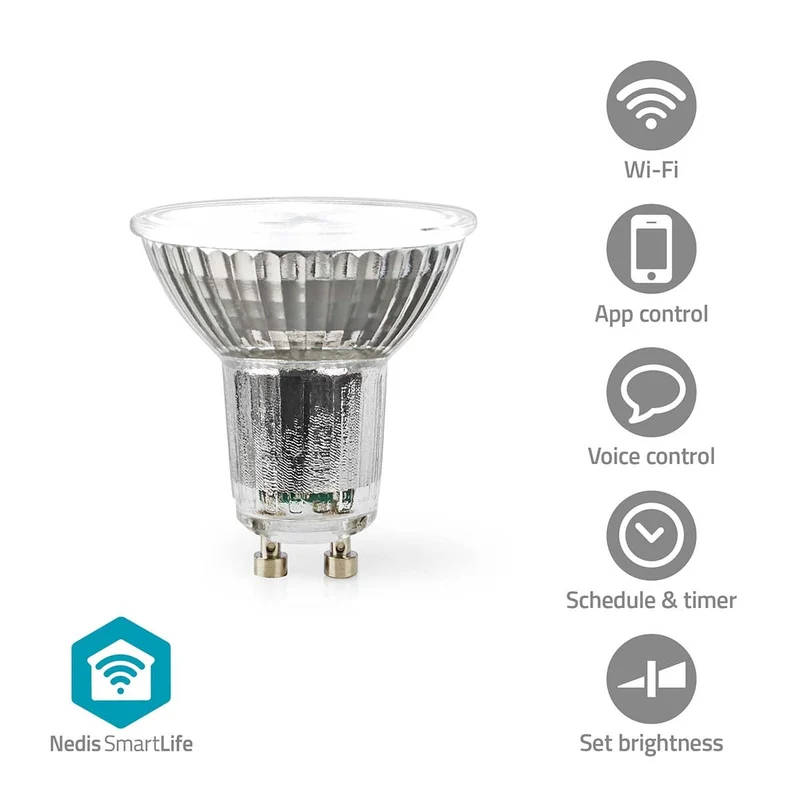SmartLife LED Spot Wi-Fi - GU10 - 345 lm