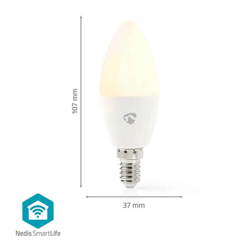 SmartLife Multicolour Lamp Wi-Fi - E14 - 470 lm